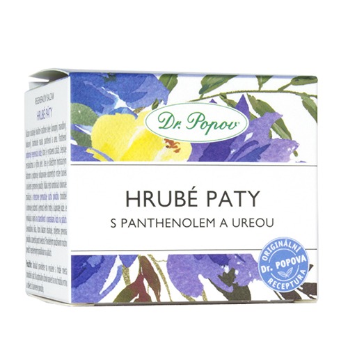 Regenerační balzám HRUBÉ PATY, 50 ml Dr. Popov